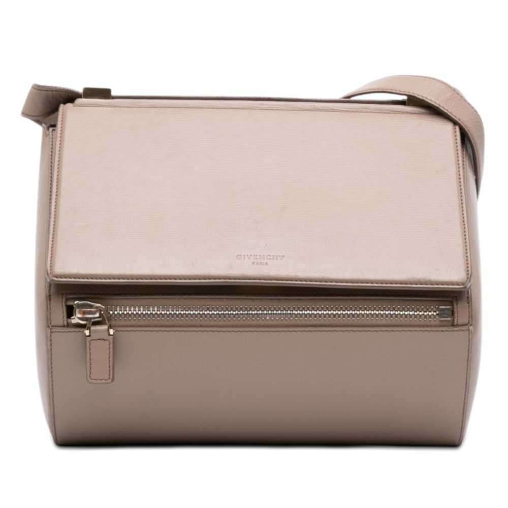 Pre-Loved Givenchy Medium Grained Calfskin Pandora Box Crossbody